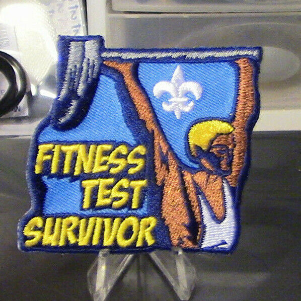 OFFICIAL BSA: Fitness Test Survivor Patch