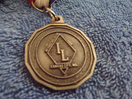 Vintage Set of 3 Interscholastic League Medals. Kansas City, MO.