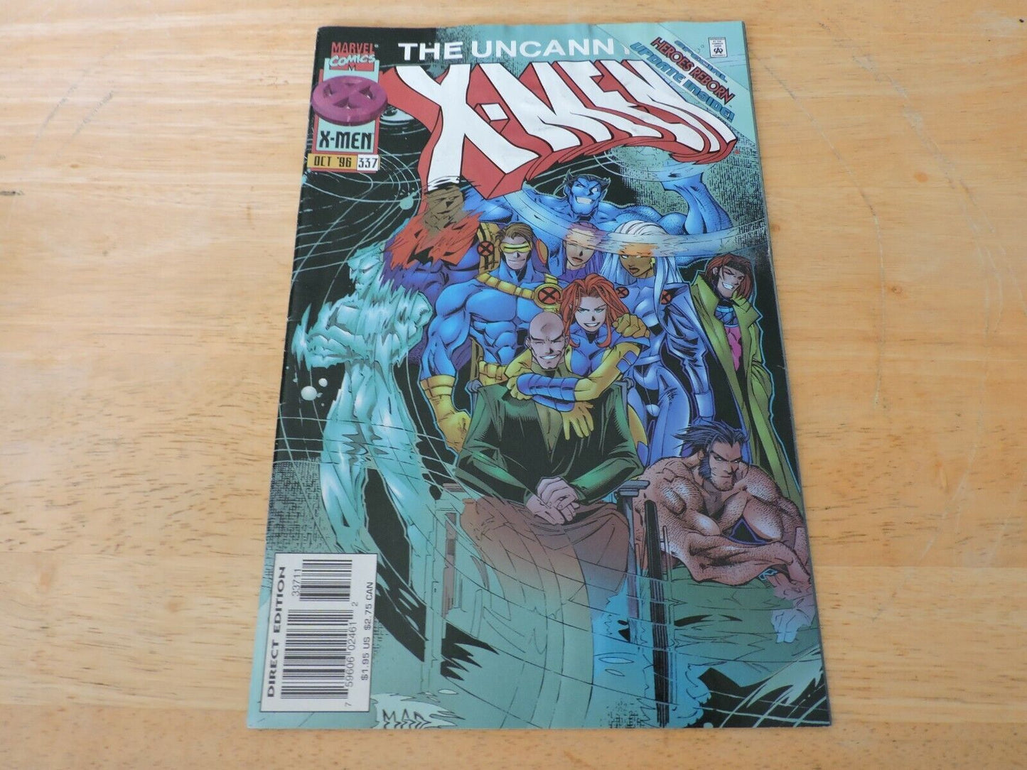 The Uncanny X-Men Issue 337  SPECIAL HEROES REBORN UPDATE INSIDE
