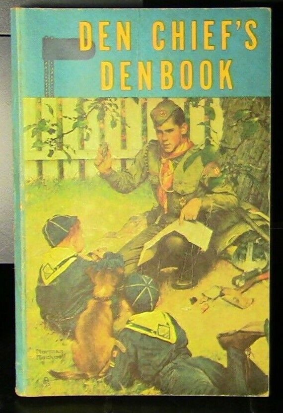 BSA: Vintage Den Chief's Denbook 1954 Printing