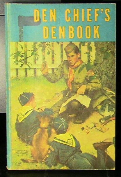 BSA: Vintage Den Chief's Denbook 1954 Printing