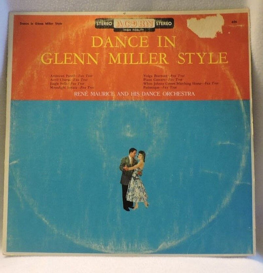 Dance in Glenn Miller Style Vinyl Album 33 1/3 RPM