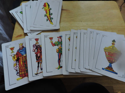 PUERTO RICO SPANISH PLAYING CARDS 7X5 INCHES NIB