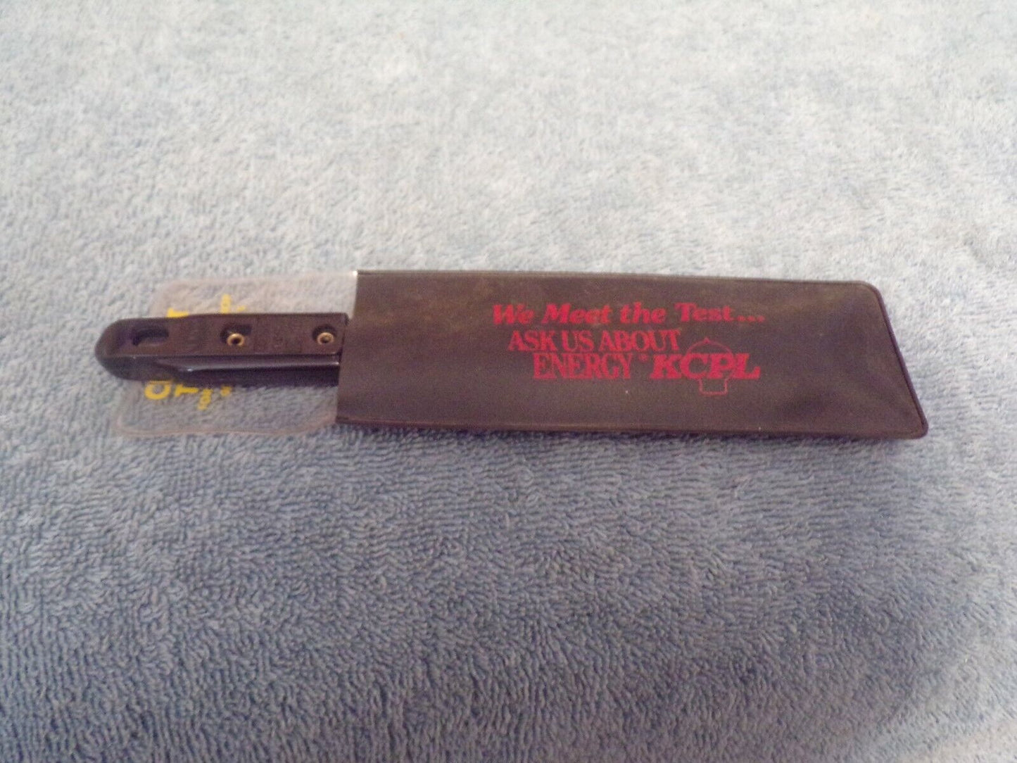 Kansas City Power and Light Memorabilia: Circuit Energy Tester and Holster