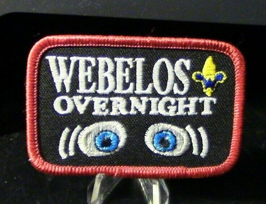 BSA-Cub Scouts: Webelos Overnight Patch
