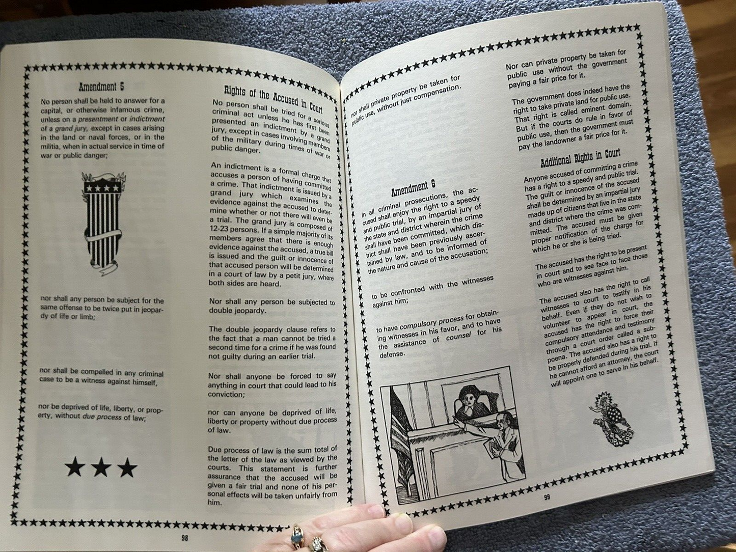 OUR LIVING CONSTITUTION THEN AND NOW BY JERRY ATEN 1987