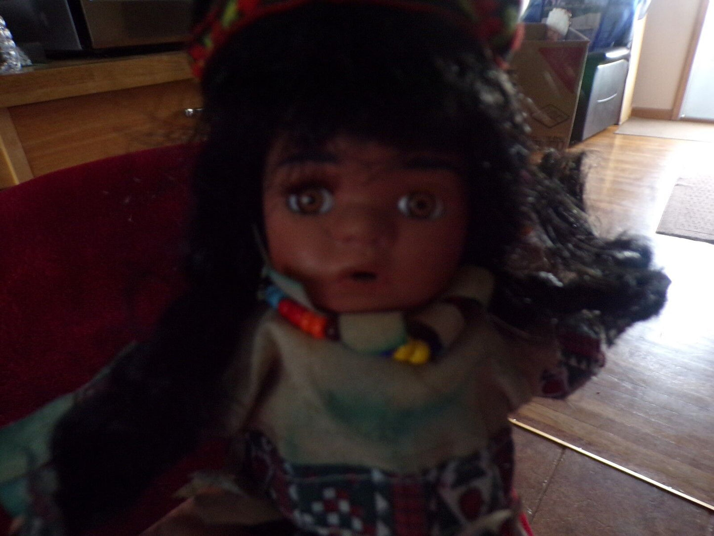 8" Native American Doll (Young Lady)