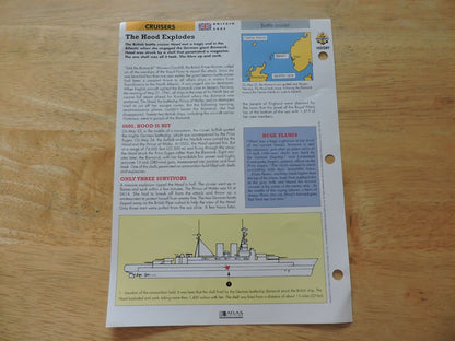 BRITISH NAVY : Hood Cruiser Information Page/Picture