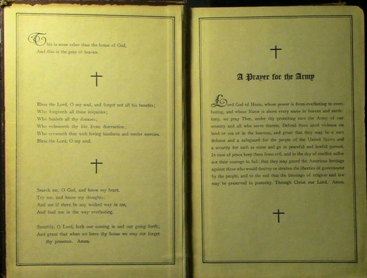 WWII Era 1942 Printing: Army and Navy Hymnal