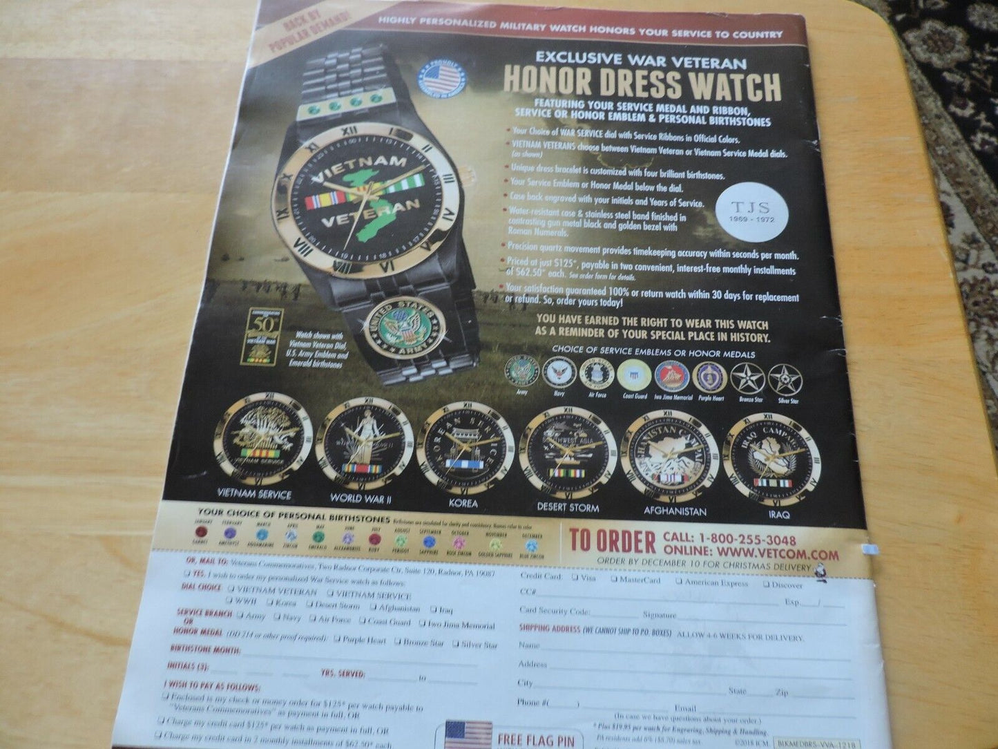 THE VIETNAM VETERANS IN AMERICA--  NOVEMBER/DECEMBER 2018