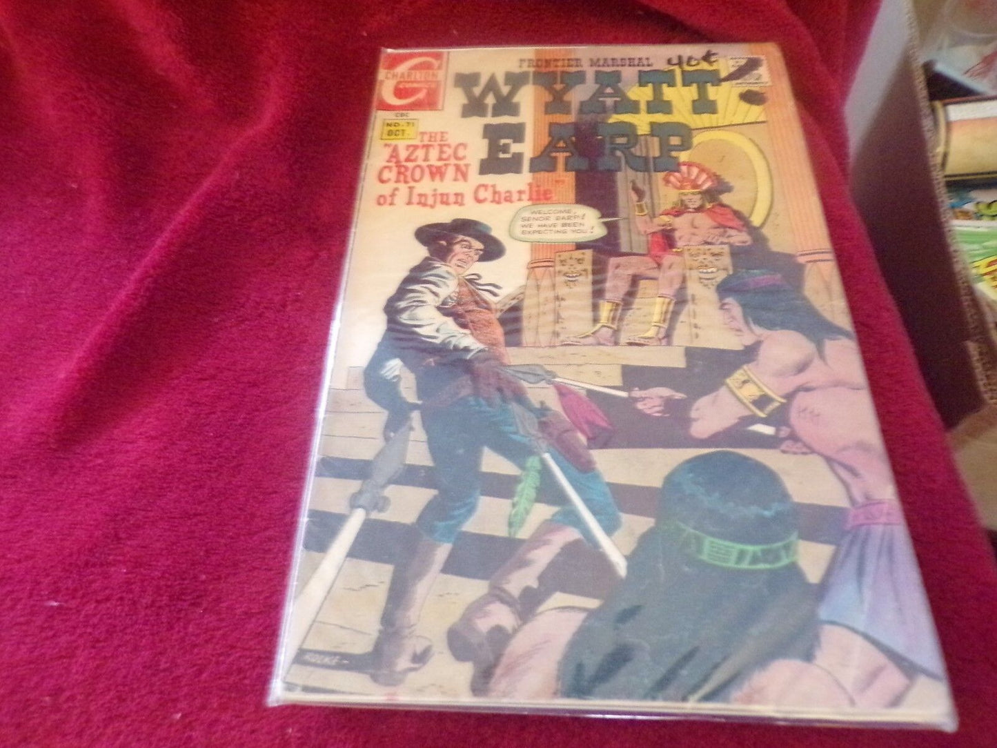 Famous Cowboys Comic Series: Wyatt Earp, "The Aztec Crown"