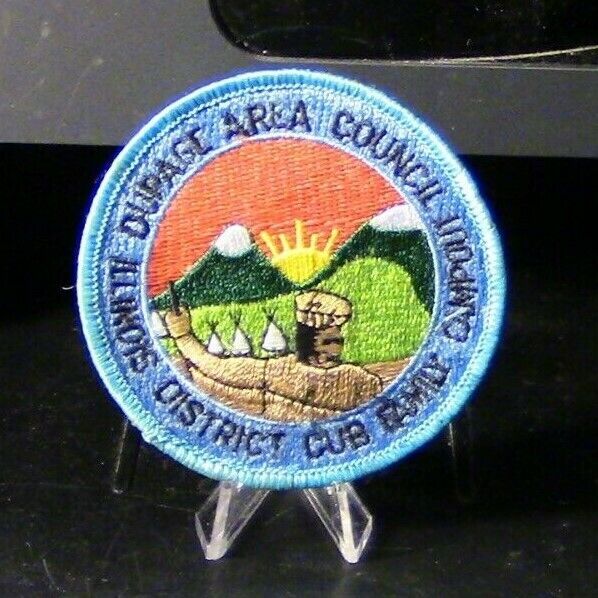 BSA Patch: Dupage Area Council Illinois District Cub Family Campout Patch