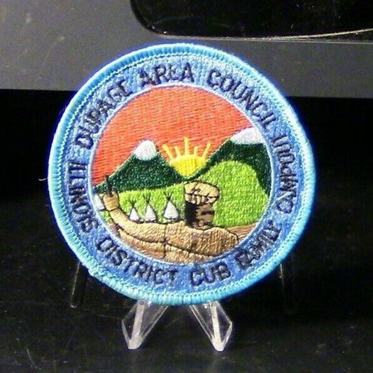 BSA Patch: Dupage Area Council Illinois District Cub Family Campout Patch