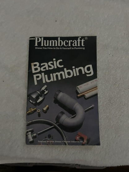 PLUMBCRAFT: BASIC PLUMBING BOOKLET  1986