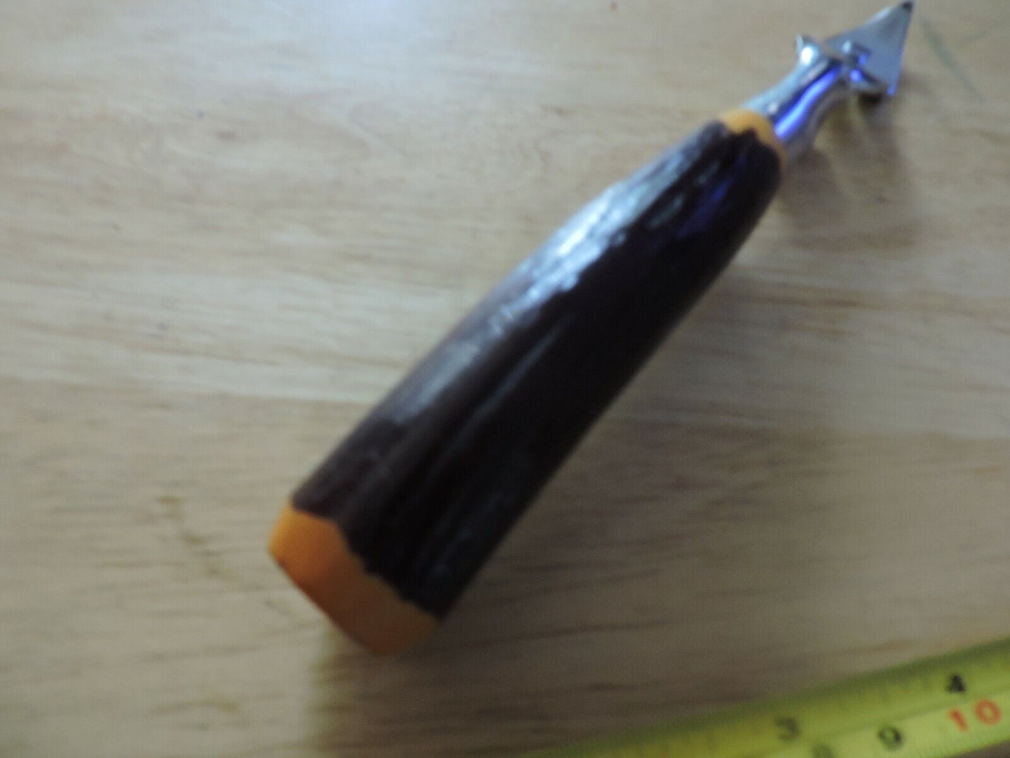 Bakealite Handle: CAN/BOTTLE OPENER-- 6.75 INCHES LONG
