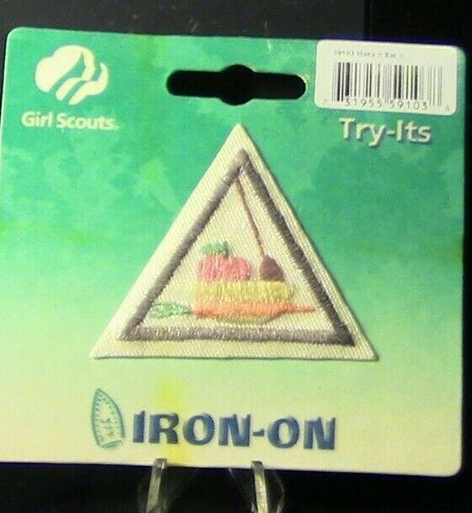 Official Girl Scouts: Girl Scout try-It's "Make it Eat it" Patch
