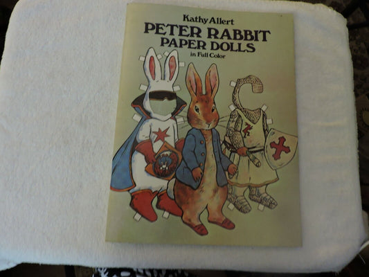KATHY ALLERT PETER RABBIT PAPER DOLLS 1982 NEW IN BOOK
