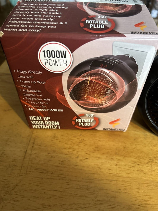 1000w Instaheater Wall plug Space Heater