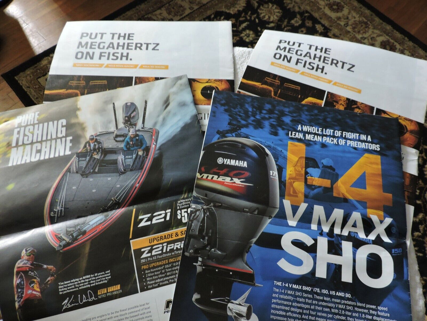 B.A.S.S. TIME,  LOT OF 4: JANUARY, FEBRUARY,  APRIL,  MAY 2021