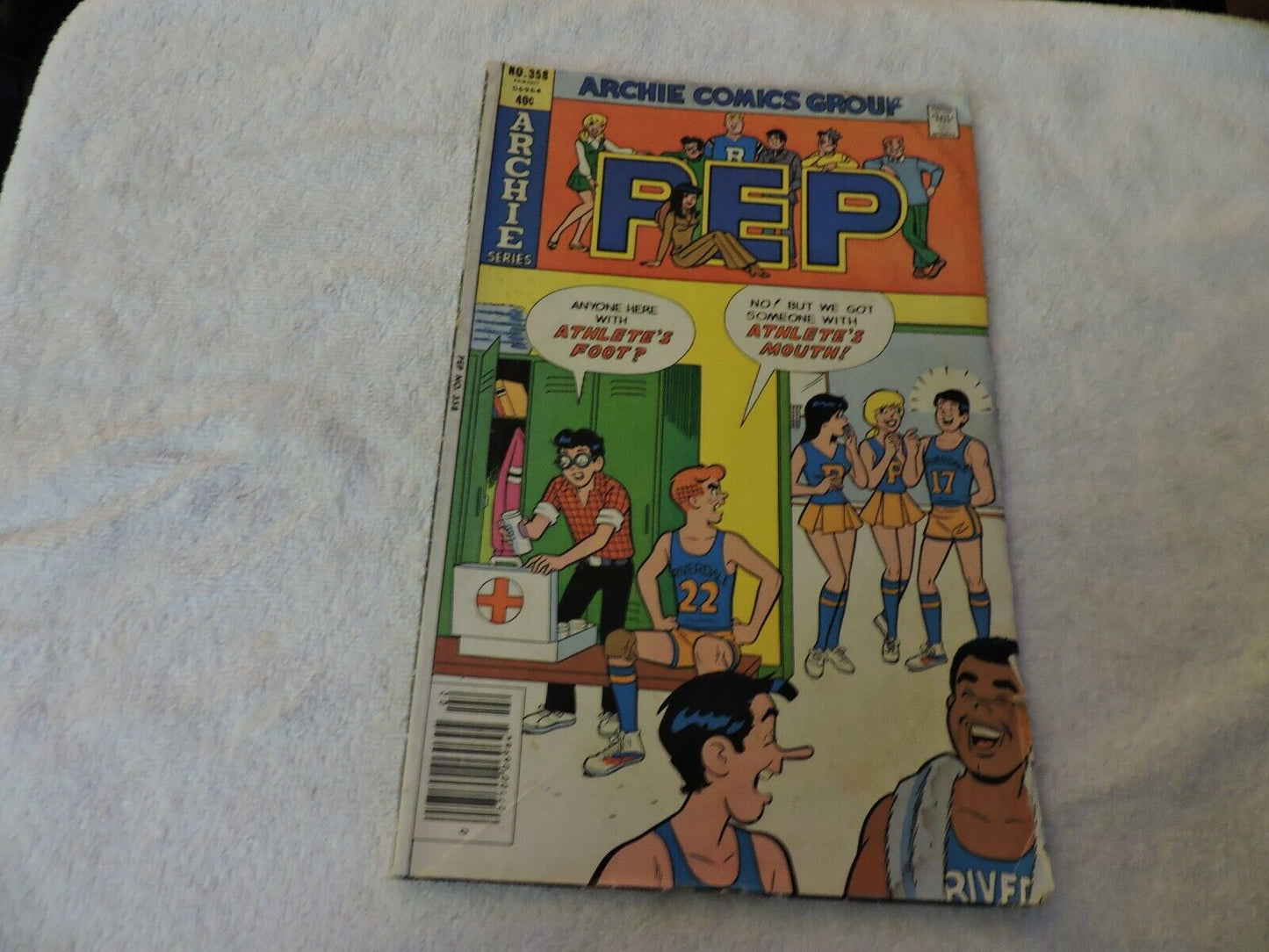 ARCHIE COMICS GROUP PEP #358 FEBRUARY 1980 UNGRADED