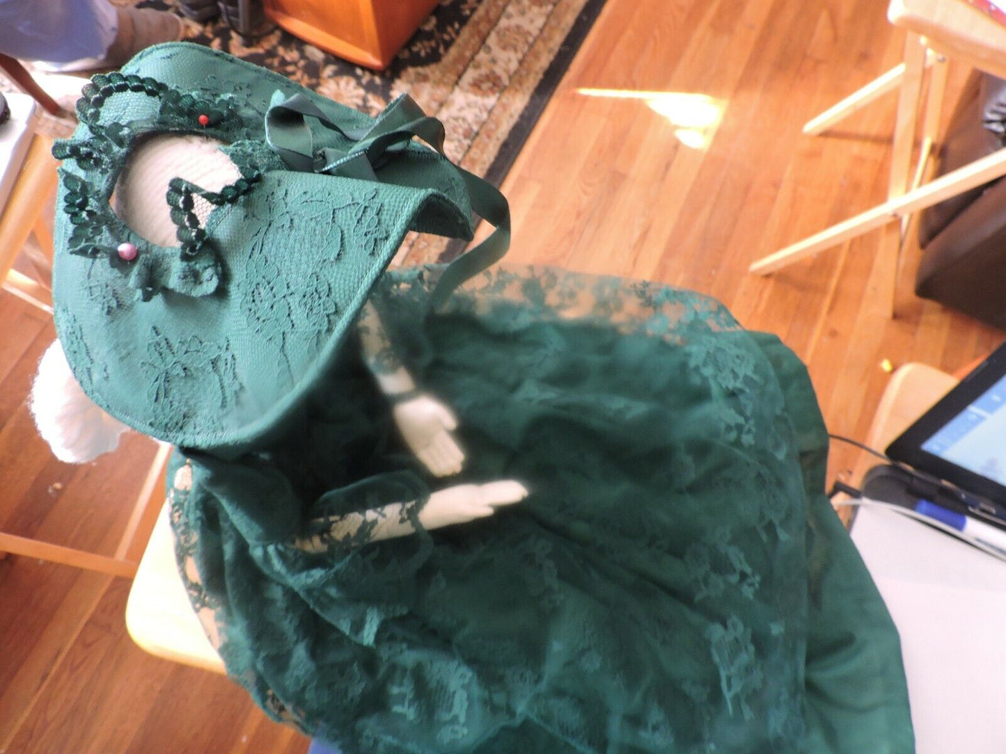 HAND MADE CLOTH DOLL  31 INCHES  OOAK