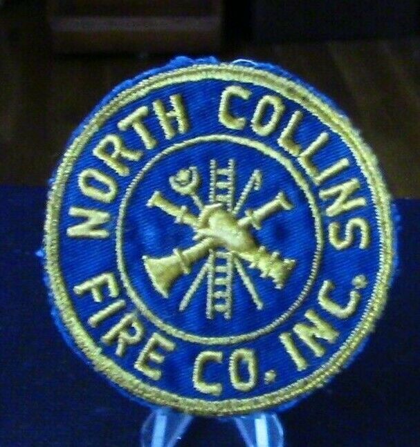 Company Closed:   North Collins Fire Co. Inc. Patch