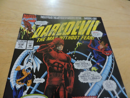 DAREDEVIL THE MAN WITHOUR FEAR!  #318 JULY  1993