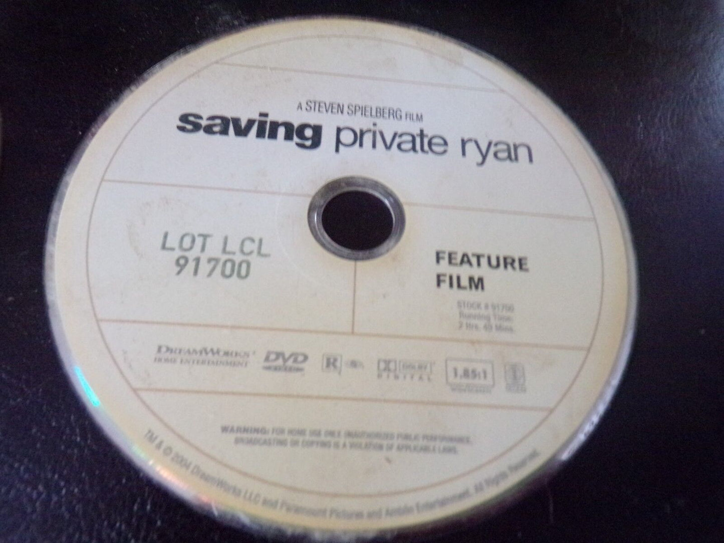 Saving Private Ryan Box Set 60th Anniv Feature Film  Bonus Features DVD