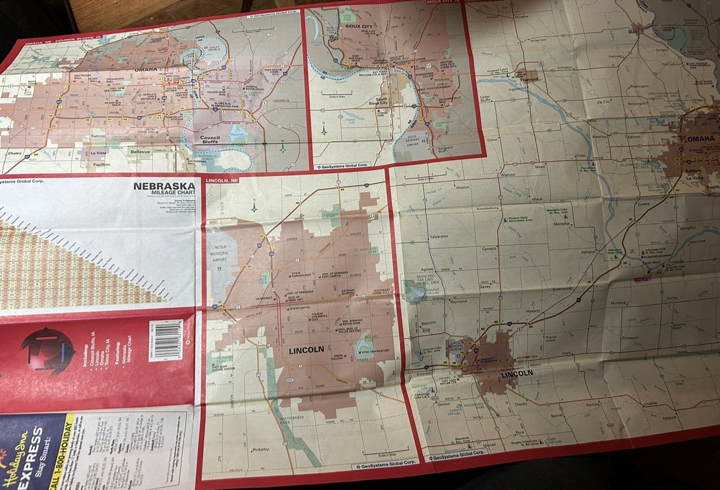 UNIVERSAL MAP: NEBRASKA ROADMAP  NO DATE