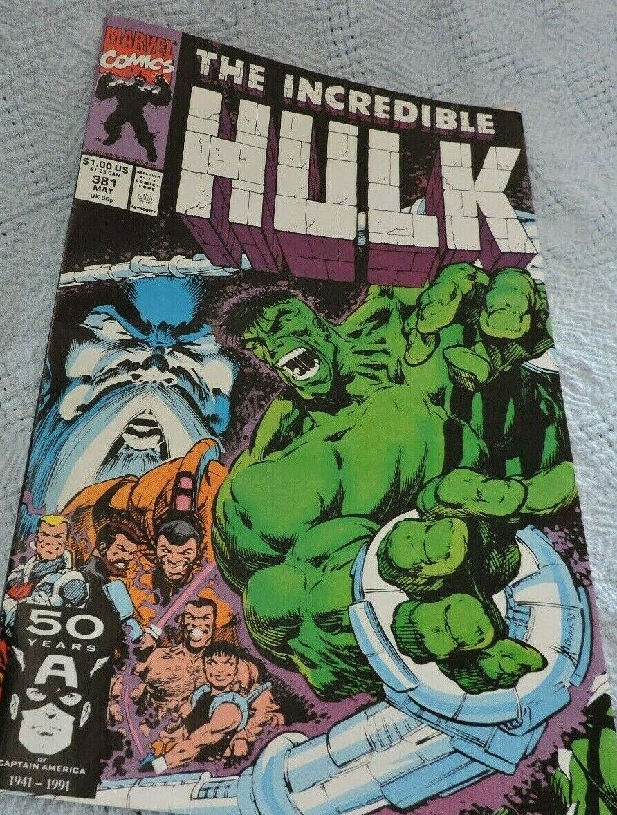 THE INCREDIBLE HULK #381 MAY 1991