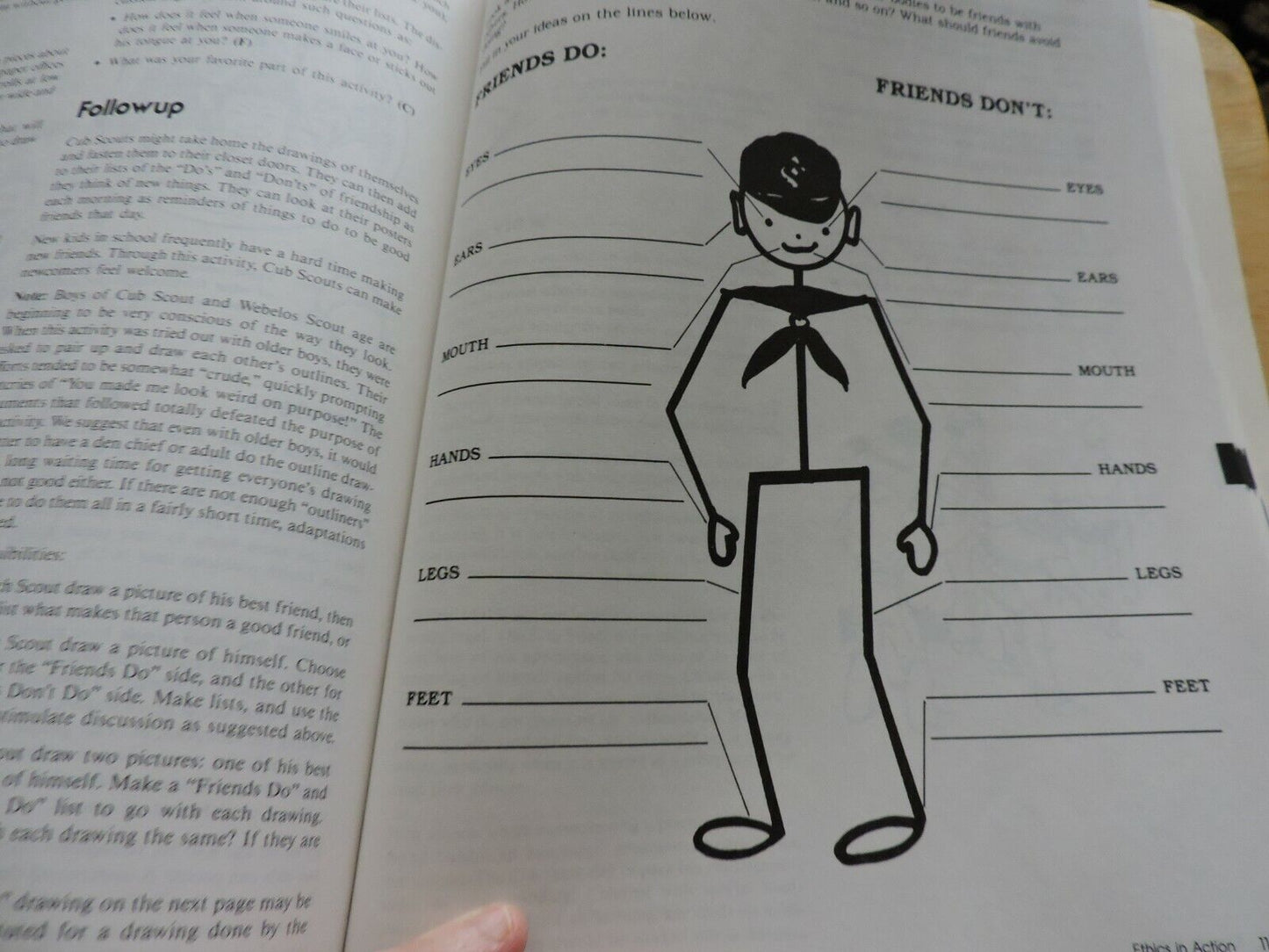 CUB SCOUT LEADER: HOW TO BOOK--GAMES, TRICKS, PUZZLES, CRAFTS, SKILLS  1991