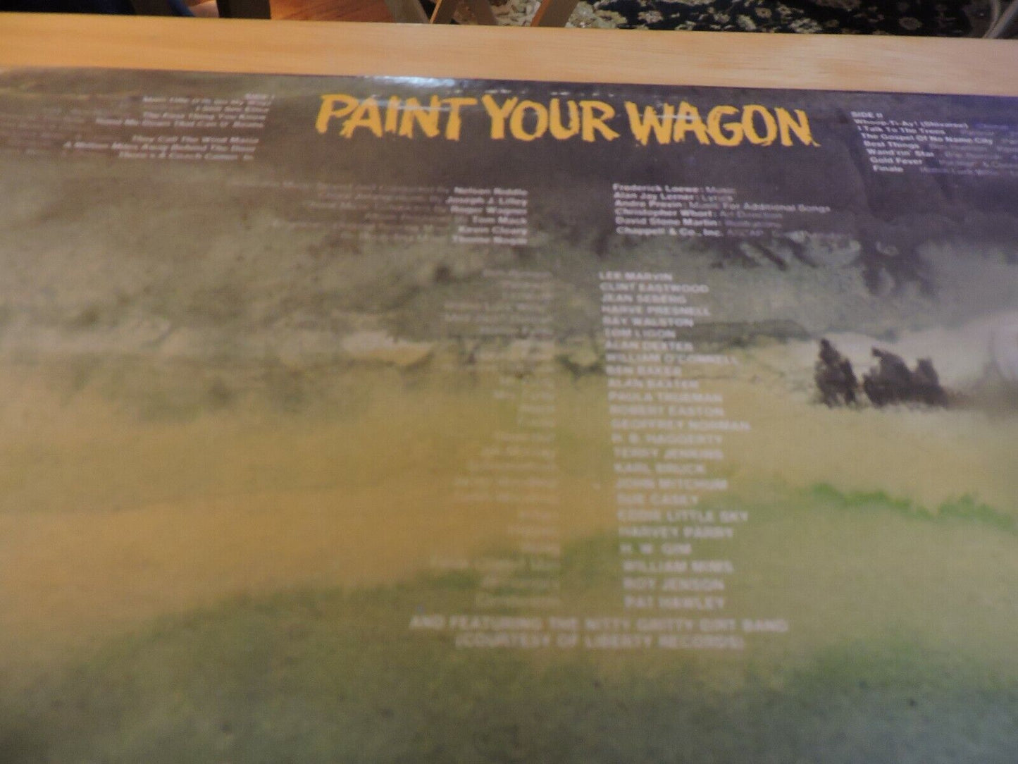 PAINT YOUR WAGON ALBUM  1980 MUSIC FROM THE SOUNDTRACK