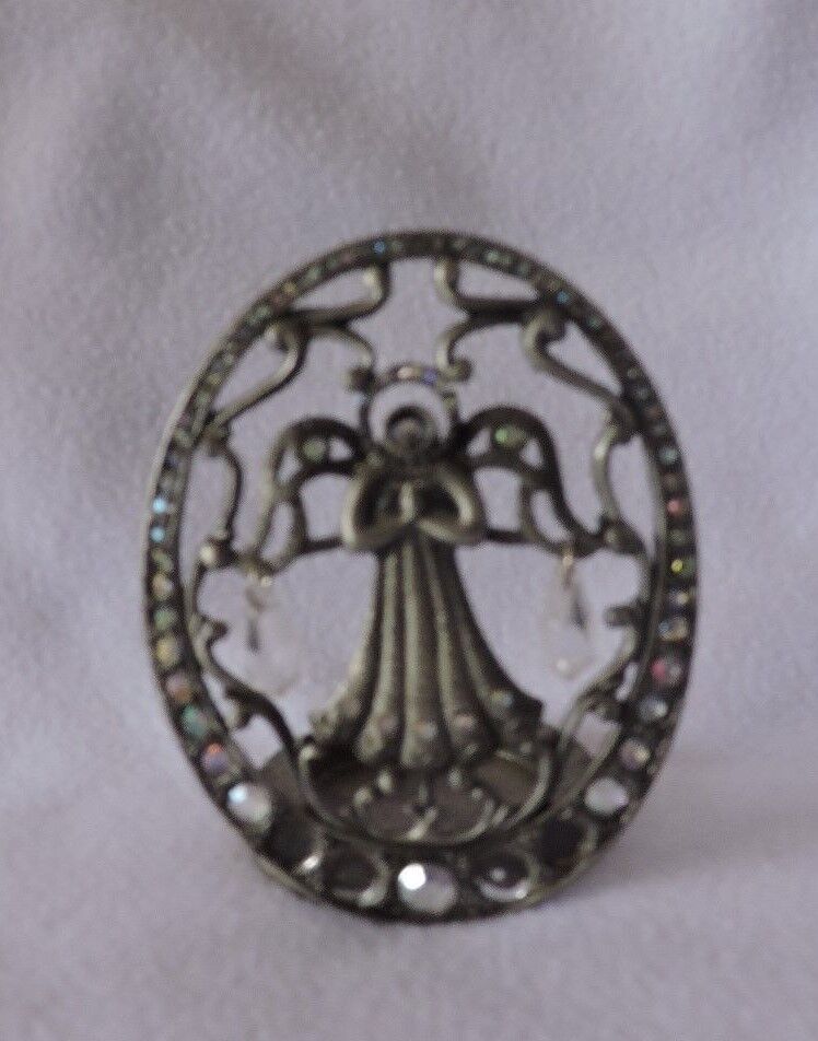 Angel Themed Pewter Votive Candle Holders