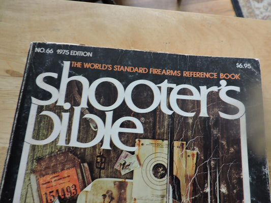 Vintage Shooter's Bible 1975 Edition Firearms Reference Book No.66