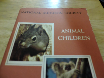 NATIONAL AUDUBON SOCIETY: NATURE PROGRAM, ANIMAL CHIDREN 1958