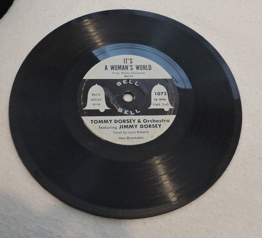 It's A Woman's World/In a Little Spanish Town Tommy Dorsey Record 78 RPM