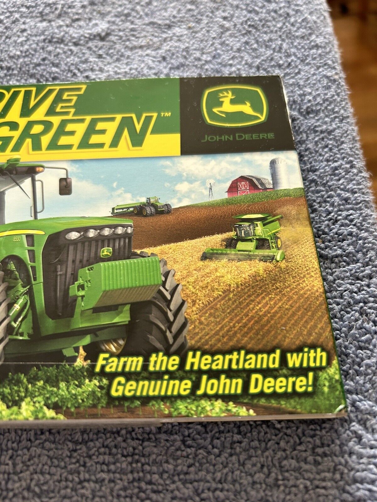 DRIVE GREE: FARM THE HEARTLAND WITH GENUINE JOHN DEERE! PC CD-ROM 2008