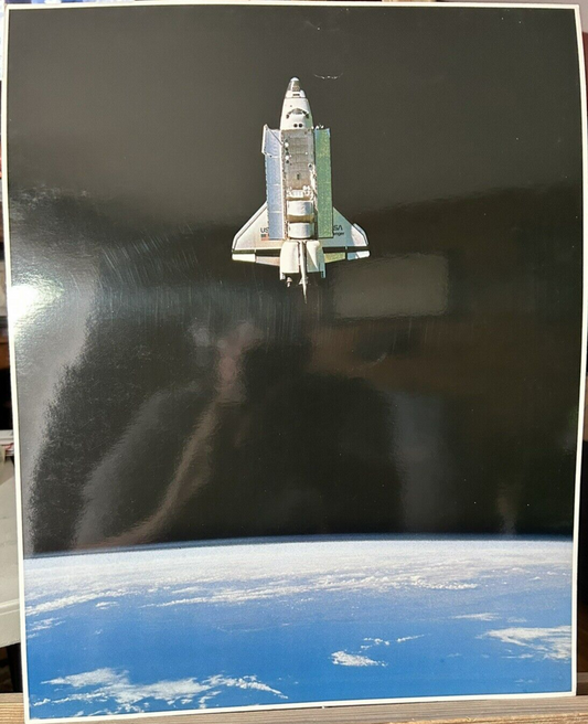 Nasa Space Collection: Space Shuttle Challenger with Cargo Bay Doors Open