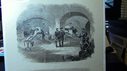 Original Print (B&W): Harpers Pictoral History of the Civil War (1861)