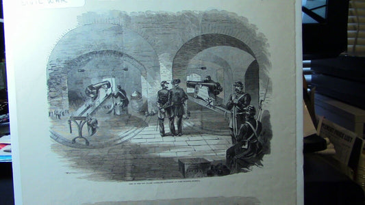 Original Print (B&W): Harpers Pictoral History of the Civil War (1861)