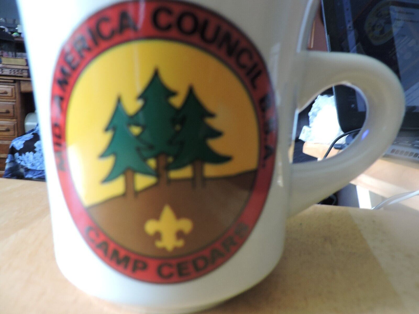 MID AMERICA COUNCIL BSA CAMP CEDARS MUG