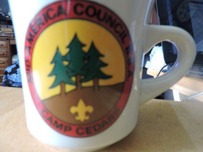 MID AMERICA COUNCIL BSA CAMP CEDARS MUG