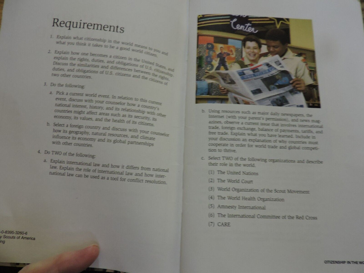 BSA MERIT BADGE SERIES: CITIZENSHIP IN THE WORLD 2013