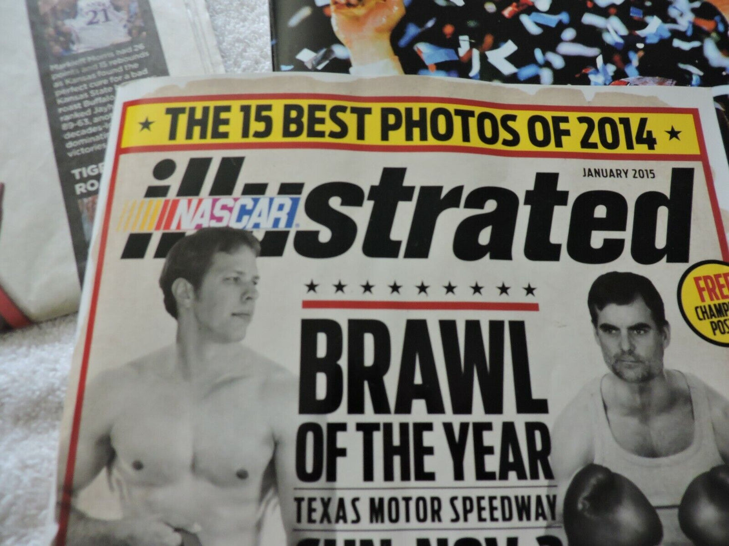 RACING SOUVENIRS: NEWSPAPER, 2011: TICKETS,  DAYTONA, NASCAR ILLUSTRATED, DAY