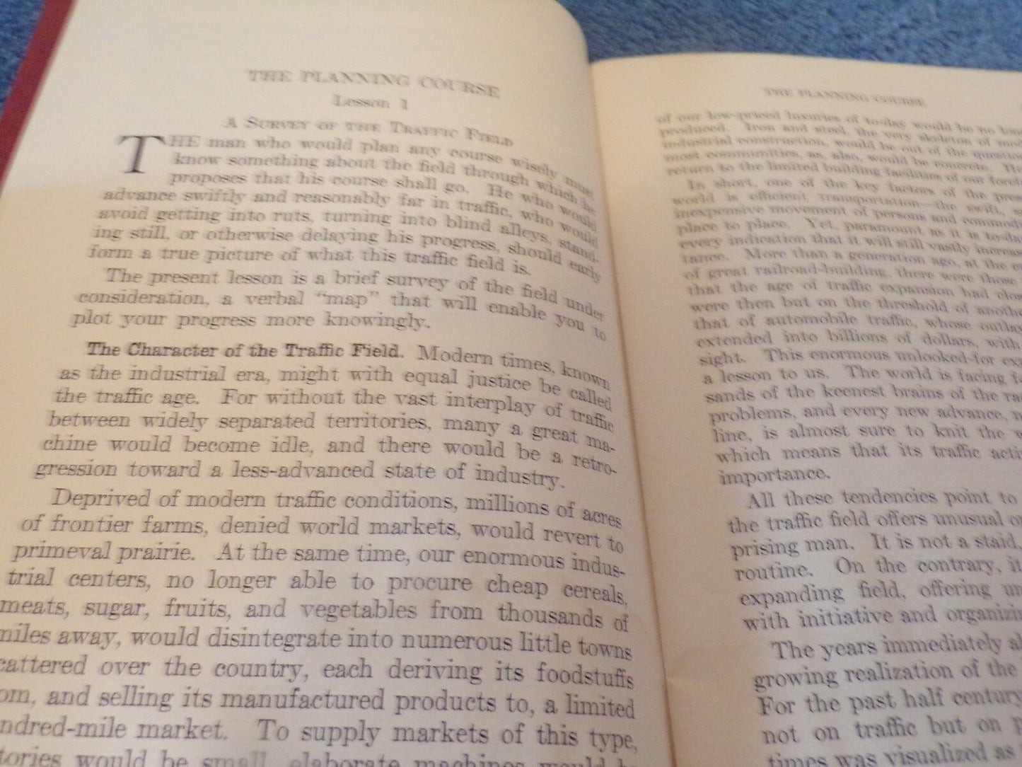 Vintage Book-1936: Getting Ahead In Traffic: Part 1 - The Planning Course