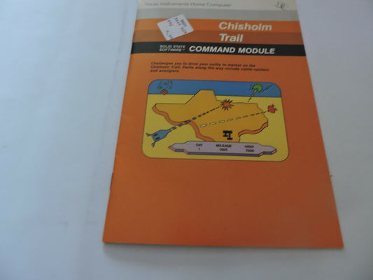TEXAS INSTRUMENTS HOME COMPUTER: CHISHOLM TRAIL 1982
