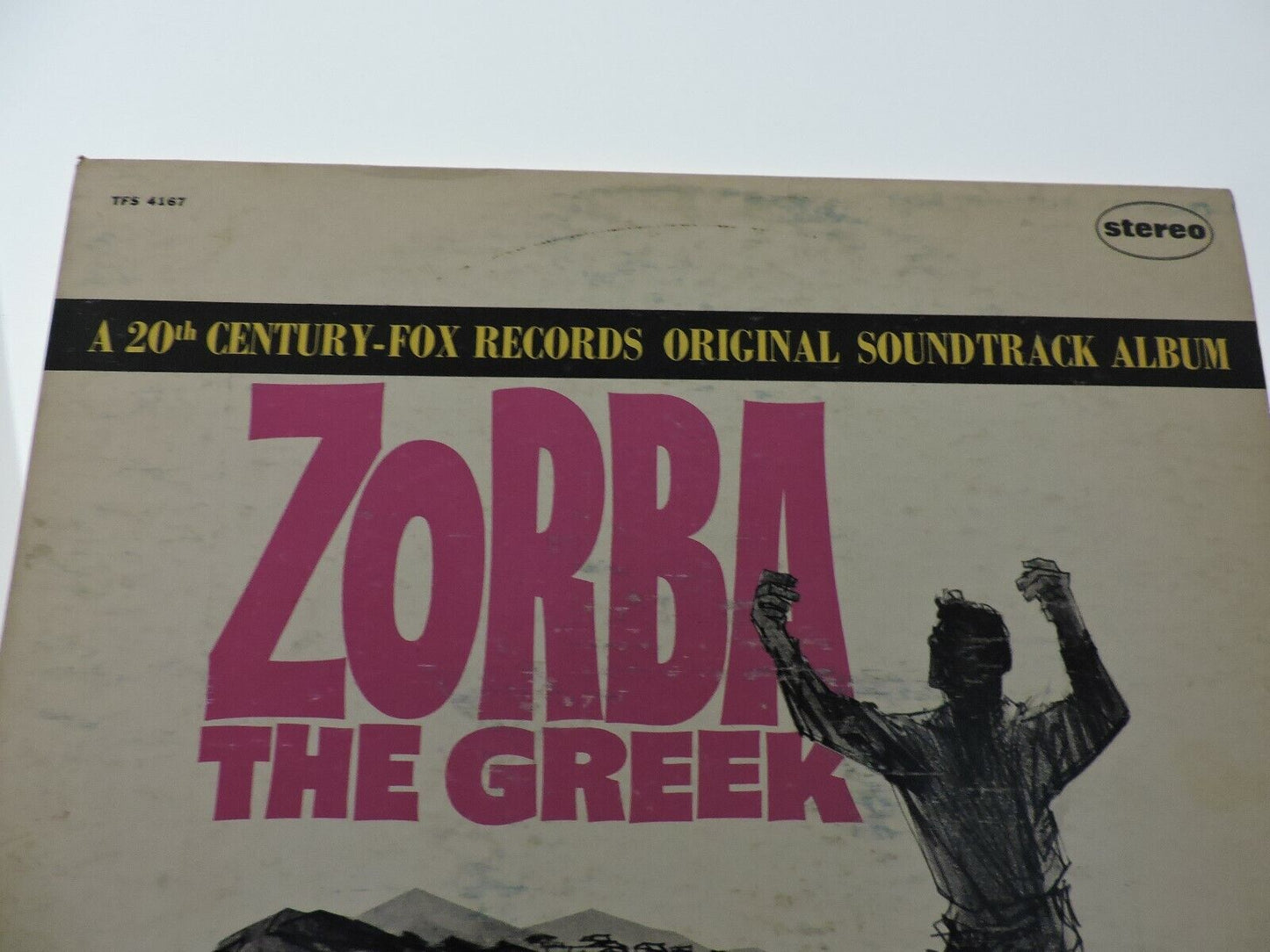 ZORBA THE GREEK  MUSIC BY: MIKIS THEODORAKIS RECORD ALBUM