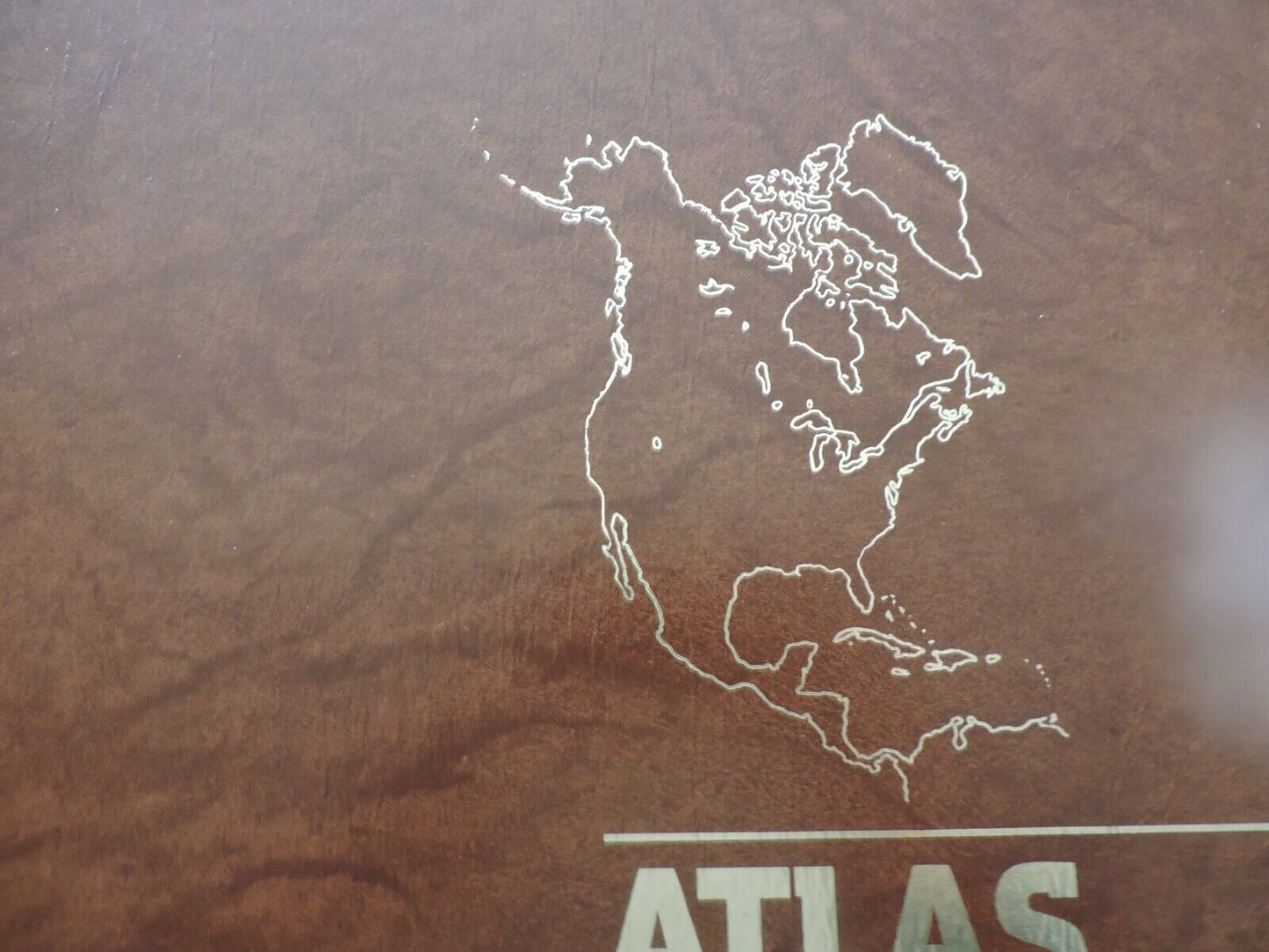 ATLAS OF NORTH AMERICA SPACE AGE PORTRAIT OF A CONTINENT--NATIONAL GEOGTAPHIC0