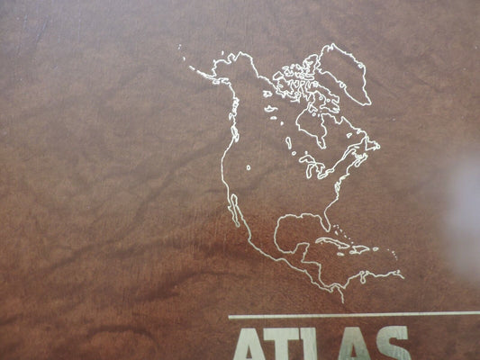 ATLAS OF NORTH AMERICA SPACE AGE PORTRAIT OF A CONTINENT--NATIONAL GEOGTAPHIC0