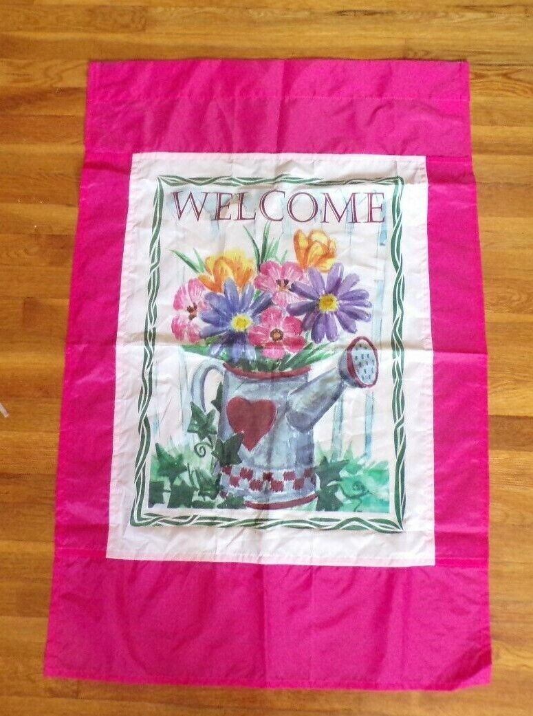 2x3 Seasonal WELCOME Spring Curtain Flag